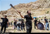 آیین سنتی عزاداری تاسوعای حسینی در روستای اردوغان - خراسان شمالی