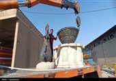 رونمایی از تندیس‌های مقاومت و وفاداری در چرام