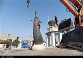 رونمایی از تندیس‌های مقاومت و وفاداری در چرام