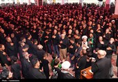 عزاداری روز تاسوعا در حرم حضرت معصومه(س)
