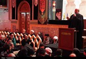 عزاداری روز تاسوعا در حرم حضرت معصومه(س)