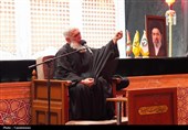 عزاداری روز تاسوعا در حرم حضرت معصومه(س)