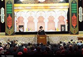 عزاداری روز تاسوعا در حرم حضرت معصومه(س)