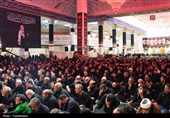 عزاداری روز تاسوعا در حرم حضرت معصومه(س)