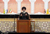 عزاداری روز تاسوعا در حرم حضرت معصومه(س)