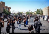 مراسم عزاداری تاسوعای حسینی در شیراز