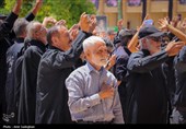 مراسم عزاداری تاسوعای حسینی در شیراز