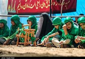 تعزیه حضرت عباس (ع) در روستای ده‌زیار کرمان