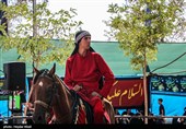تعزیه حضرت عباس (ع) در روستای ده‌زیار کرمان
