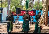 تعزیه حضرت عباس (ع) در روستای ده‌زیار کرمان