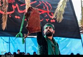 تعزیه حضرت عباس (ع) در روستای ده‌زیار کرمان