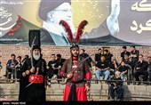 تعزیه حضرت عباس (ع) در روستای ده‌زیار کرمان