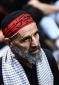 مراسم عزاداری شب عاشورای حسینی در جوار محل شهادت قائد شهید