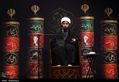 مراسم عزاداری شب عاشورای حسینی در جوار محل شهادت قائد شهید
