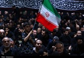مراسم عزاداری شب عاشورای حسینی در جوار محل شهادت قائد شهید