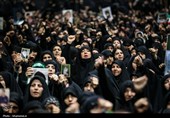 مراسم عزاداری شب عاشورای حسینی در جوار محل شهادت قائد شهید