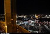 خطبه‌خوانی شب عاشورا در حرم مطهر رضوی