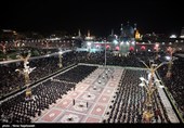 خطبه‌خوانی شب عاشورا در حرم مطهر رضوی