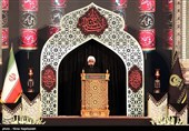 خطبه‌خوانی شب عاشورا در حرم مطهر رضوی