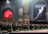 خطبه‌خوانی شب عاشورا در حرم مطهر رضوی