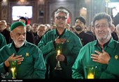 خطبه‌خوانی شب عاشورا در حرم مطهر رضوی