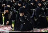 خطبه‌خوانی شب عاشورا در حرم مطهر رضوی