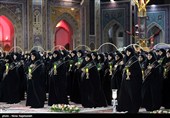 خطبه‌خوانی شب عاشورا در حرم مطهر رضوی