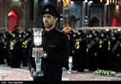 خطبه‌خوانی شب عاشورا در حرم مطهر رضوی