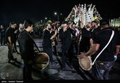 مراسم عزاداری شب عاشورای حسینی - کیش