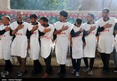 عزاداری هیات کفن پوشان مسلم ابن عقیل روستای سوکهریز شهرستان خرمدره