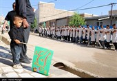 عزاداری هیات کفن پوشان مسلم ابن عقیل روستای سوکهریز شهرستان خرمدره