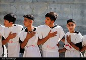 عزاداری هیات کفن پوشان مسلم ابن عقیل روستای سوکهریز شهرستان خرمدره