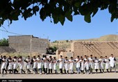 عزاداری هیات کفن پوشان مسلم ابن عقیل روستای سوکهریز شهرستان خرمدره