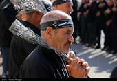 عزاداری هیات کفن پوشان مسلم ابن عقیل روستای سوکهریز شهرستان خرمدره