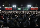 مراسم عزاداری شاه حسین گویان شب عاشورای حسینی در ارومیه