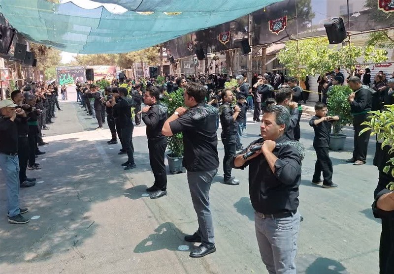 اخبار استان خراسان جنوبی , عاشورا , عزاداری , حسینیه تسنیم , 