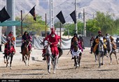 تعزیه روز عاشورا در روستای چاه شرف – فارس