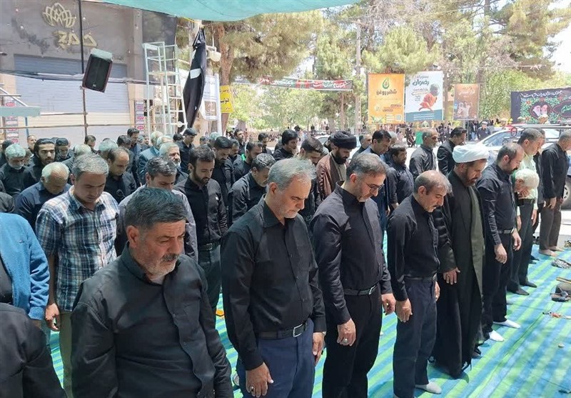 اخبار استان خراسان جنوبی , عاشورا , عزاداری , حسینیه تسنیم , 