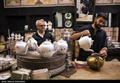 عزاداری عاشورای حسینی در تکیه سادات اخوی