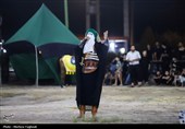 مراسم تعزیه شب دهم محرم حسینیه خدام الحسین شهرستان شیبان