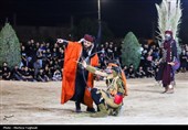 مراسم تعزیه شب دهم محرم حسینیه خدام الحسین شهرستان شیبان