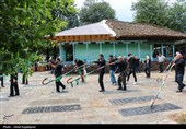 آیین کرنی زنی عاشورا در روستای بی بالان گیلان
