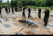 آیین کرنی زنی عاشورا در روستای بی بالان گیلان