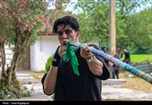 آیین کرنی زنی عاشورا در روستای بی بالان گیلان