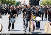 عاشورای حسینی در حرم مطهر رضوی