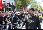 عاشورای حسینی در حرم مطهر رضوی