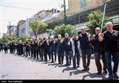 عاشورای حسینی در حرم مطهر رضوی