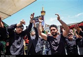 عاشورای حسینی در حرم مطهر رضوی
