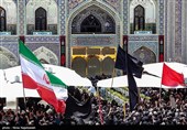 عاشورای حسینی در حرم مطهر رضوی