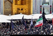 عاشورای حسینی در حرم مطهر رضوی